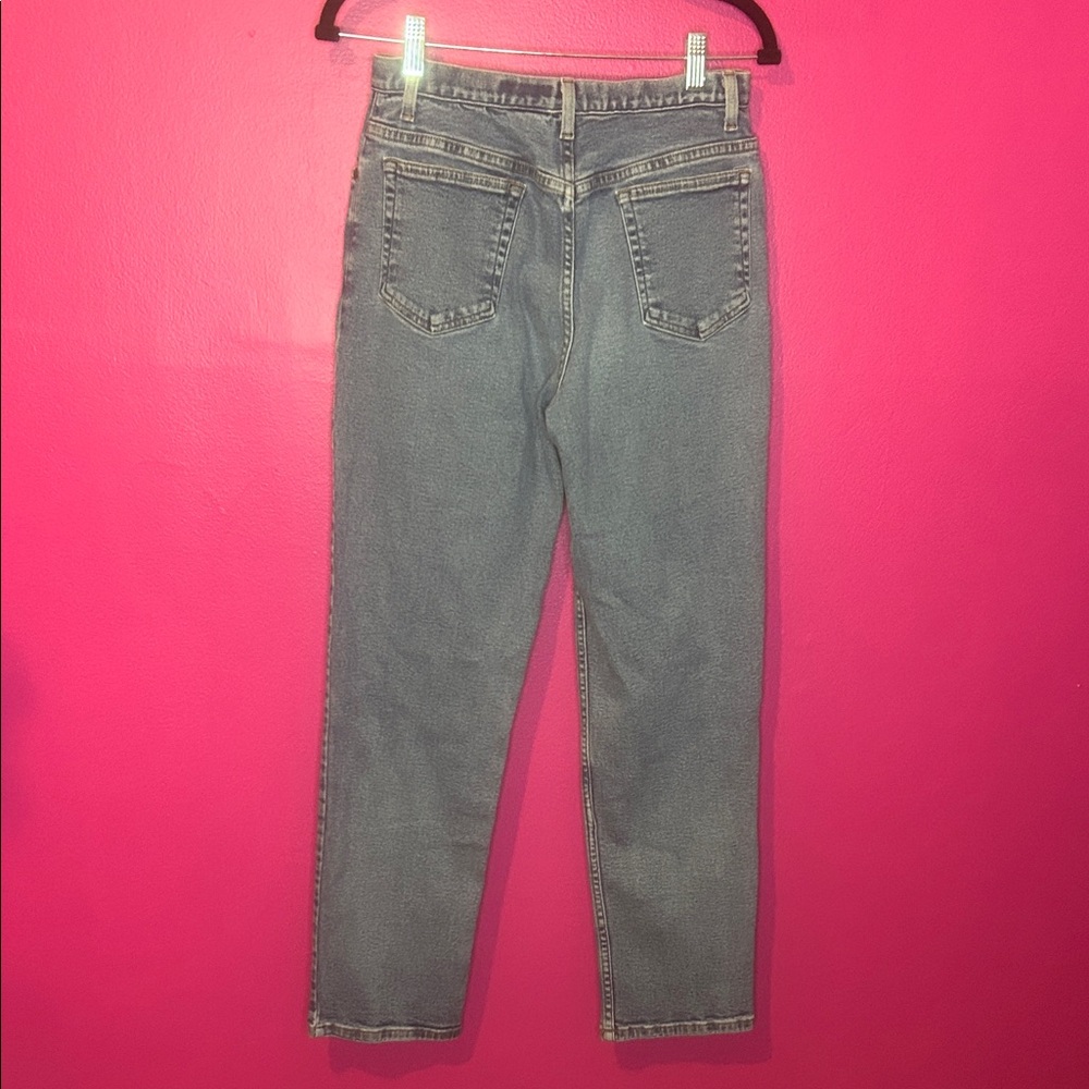 Eddie Bauer Women's Straight Leg Blue Jeans Size 8 - Picture 8 of 9